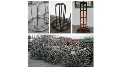 Tubular wire carriers for wire drawing companies