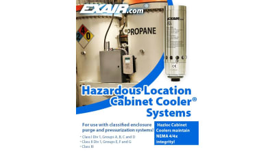 Multiple Classified UL HazLoc Cabinet Coolers Available