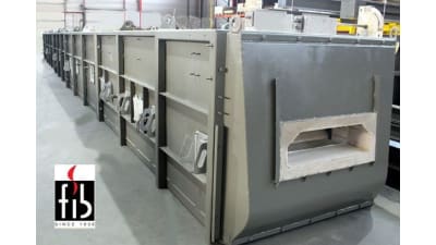 FIB Belgium: new annealing open-fire furnace ready for shipment