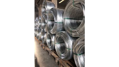 Galvanized zinc-aluminum wire (5%) Class B and Class A