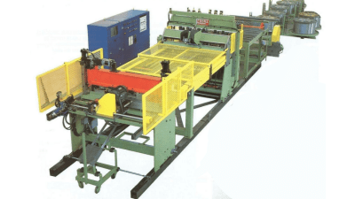 Automatic welding machine for the production of basket components for dish-washing machines