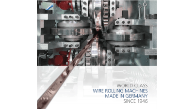 75 years of competence and reliability in wire rolling machines  