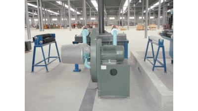 Flux dryers for galvanized wire production lines