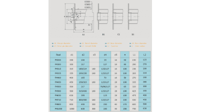 Fully machined steel reels for wire drawing