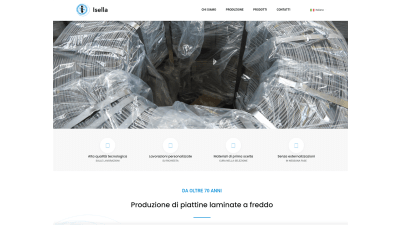 Isella cambia faccia: ecco il nuovo sito web