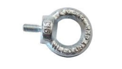 Galvanized eye bolts