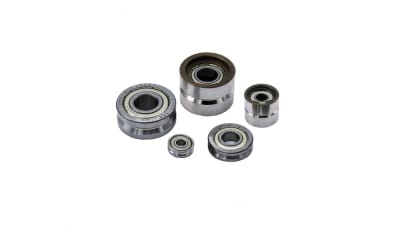 Bearings and rollers for straighteners