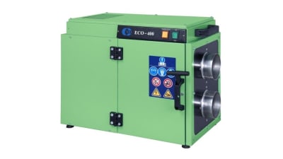 Electrostatic air cleaners for fumes, dust and oil mists