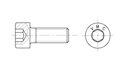 Hexagon socket cap head screws