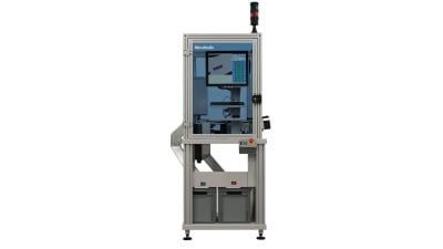 Automatic machine for dimensional inspection of large batches