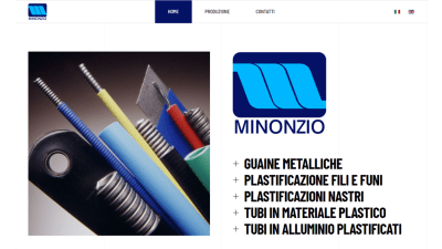 Un nuovo volto per Minonzio Srl: online www.minonzio.it