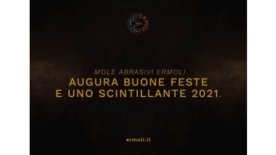 Mole Abrasivi Ermoli augura uno scintillante 2021 a tutti