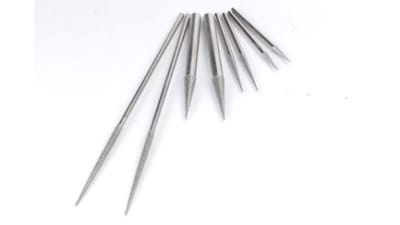 Electroplated diamond pins for die grinding