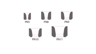 Pressure wire drawing inserts