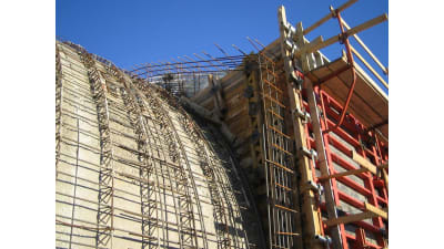 Electro-welded mesh for the building industry