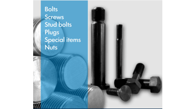 Special (customized on demand) screws, nuts and bolts