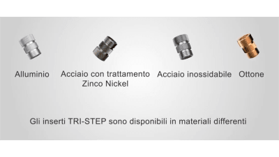 Gli inserti TRI-STEP® di PSM CELADA