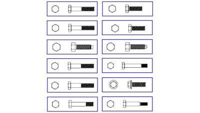 Hexagon head bolt