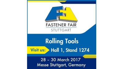 Rolling Tools: fourth participation at Fastener Fair Stuttgart