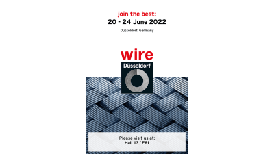 Rolling Tools to confirm its seventh participation at wire Düsseldorf