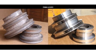 Capstans, drawing cones, pulleys, rollers, seal rings, wire guides and cylinders revamping service