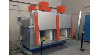 Industrial heating furnaces for forging