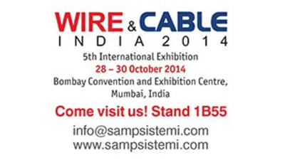 Фирма САМП на следующей выставке Wire&Cable Индия, 28-30 Октября 2014