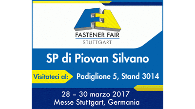 SP di Piovan Silvano: matrici e macchine per stampaggio alla Fastener Fair Stuttgart