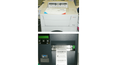 Industrial laser and thermal transfer printers