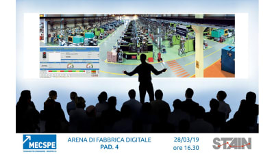 Prima tappa del tour Digital Factory 4.0 di Stain a Mecspe