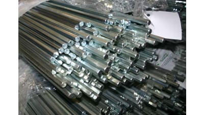 Galvanized bars