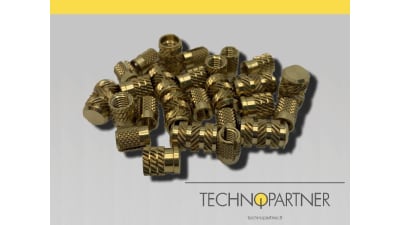 Threaded inserts and self-tapping screws for plastics