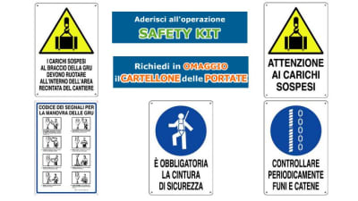 Industrial safety signs