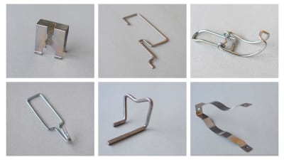 Wire and strip small metal parts