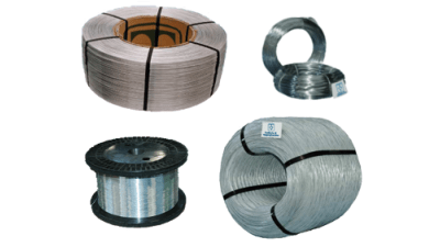 High zinc coating wire