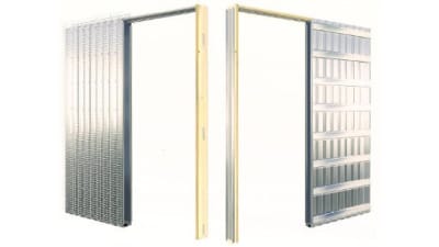 Wire mesh for the production of secondary frames for sliding doors