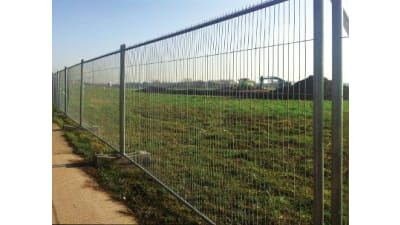 Wire mesh for the production of mobile fencing