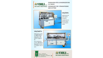 Straightening technology. Violi prepares its path to the Tube exhibition 