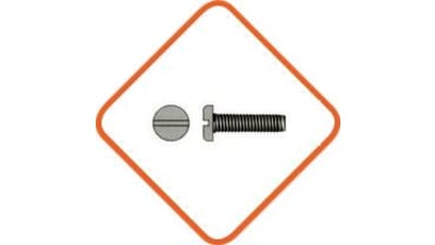 Slotted cheese head screws