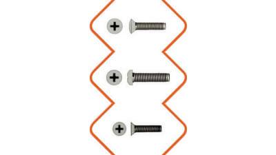 Steel Phillips screws