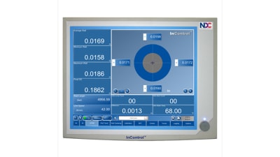 Process controller and data management system for Beta LaserMike gauge