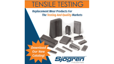 Sjogren Industries: online the new tensile testing jaws catalog