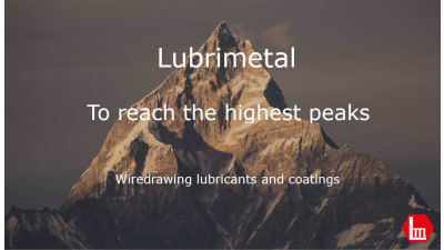 Borax-free lubricants, the new promotional video by Lubrimetal