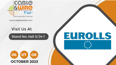 Eurolls flies to New Delhi for the Cable & Wire Fair
