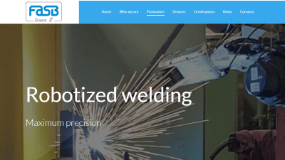 The robotized welding department of FASB Linea 2: maximum precision for impeccable manufacturing