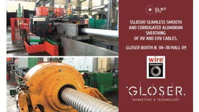 Gloser reveals its flagship SSLB500 line for aluminum cable sheathing