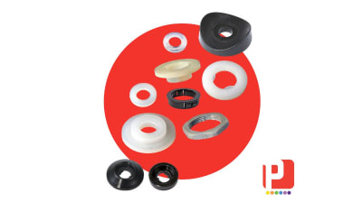 Nylon bushings and plastic washers