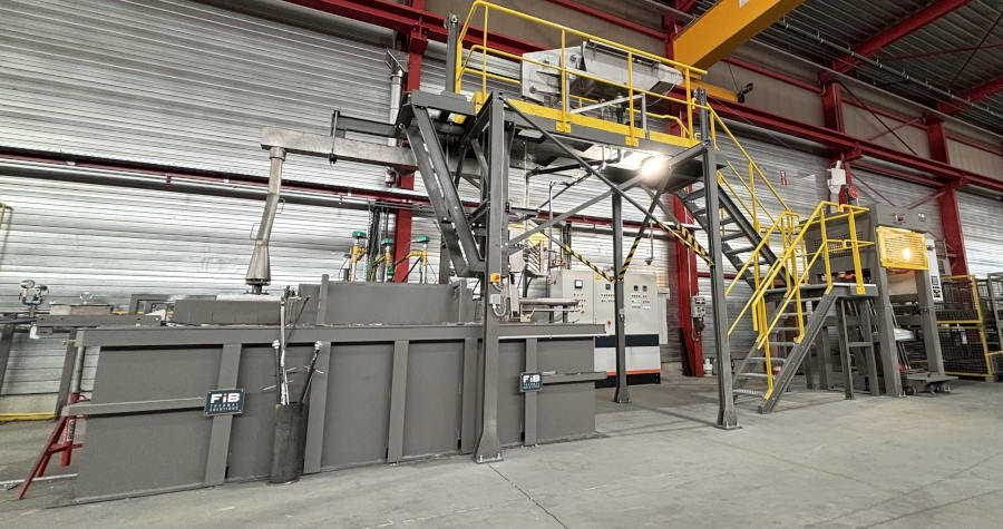 fully electrical and acid-free NEOGALVA annealing/galvanizing line by FIB