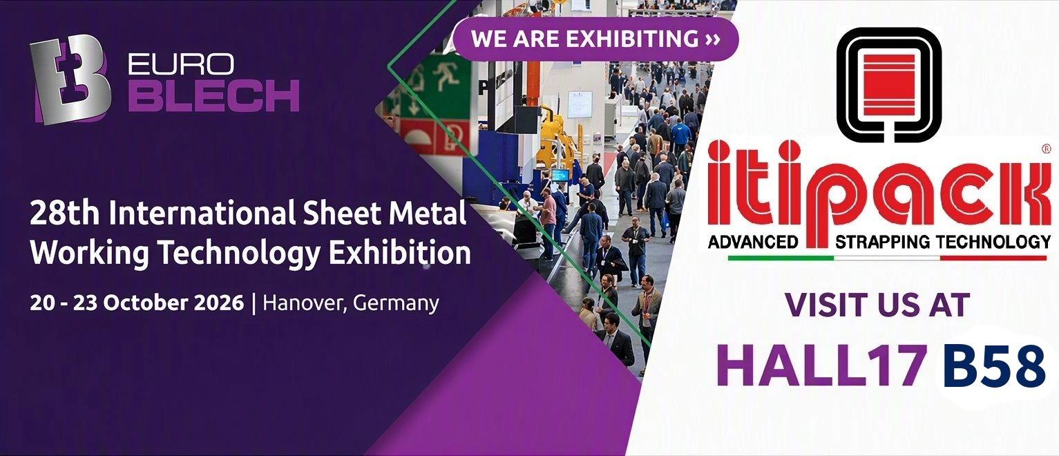 Itipack awaits you at EuroBLECH from October 20 to 23, at booth B58