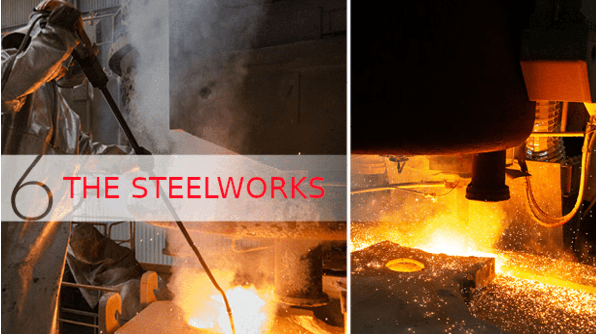 A closer look at ABS departments: the steelworks